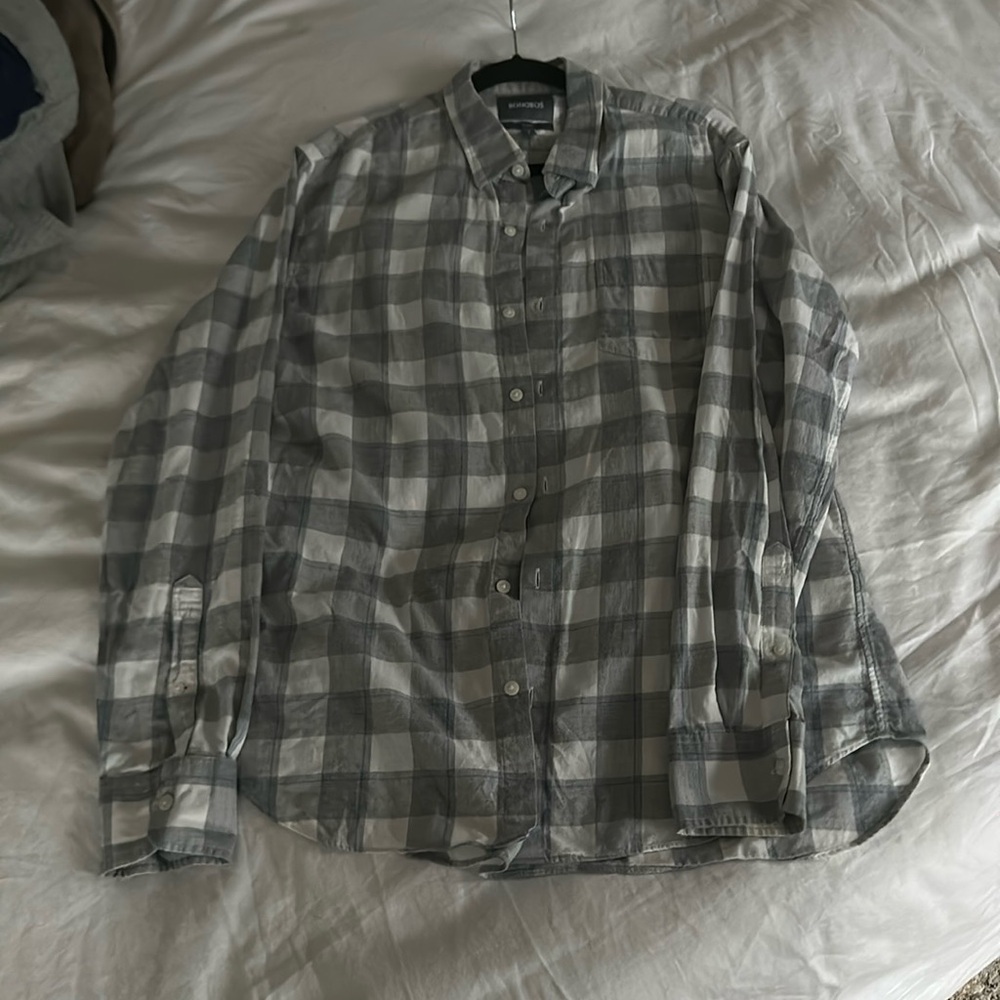 Bonobos men’s large dress shirt